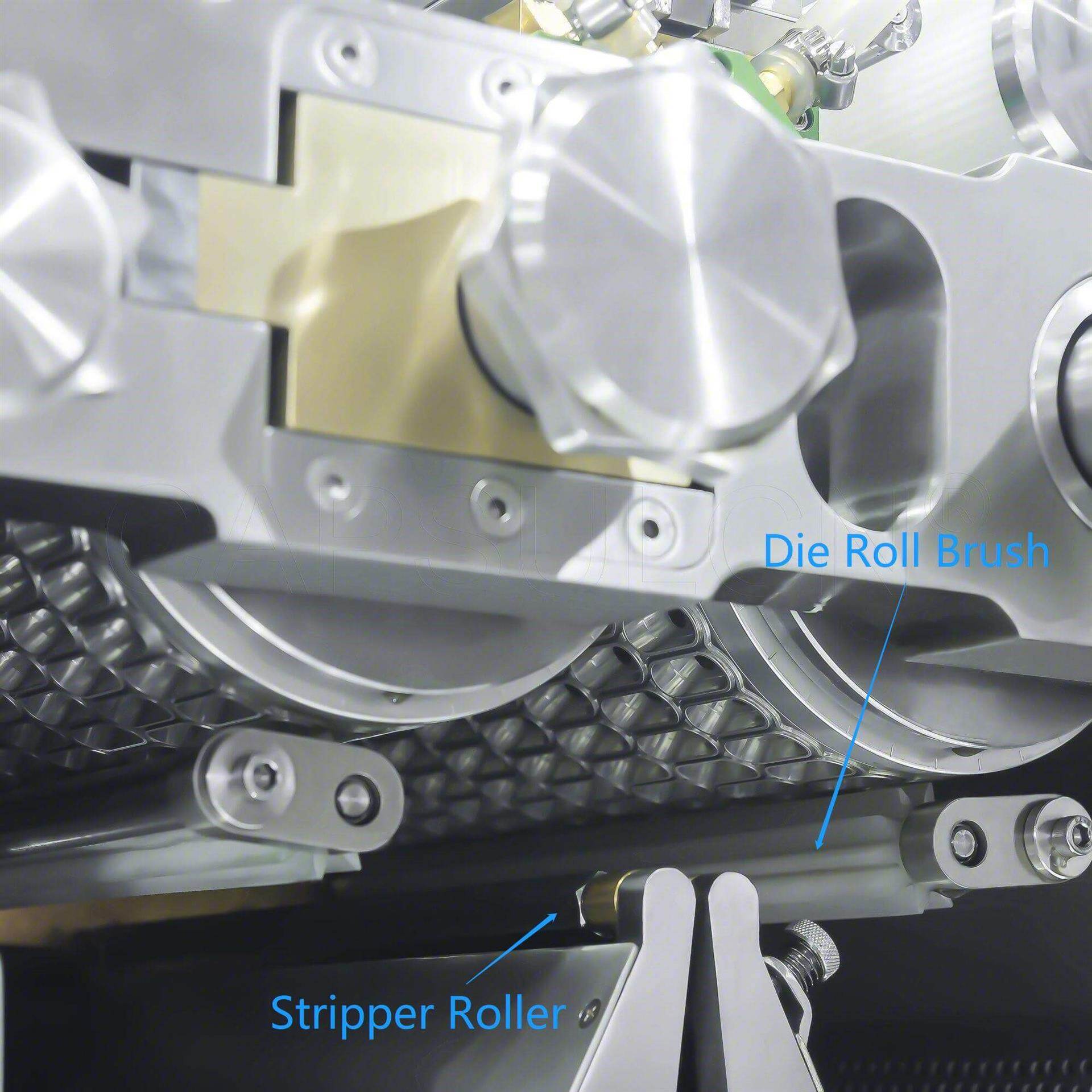 die roll brush stripper roller
